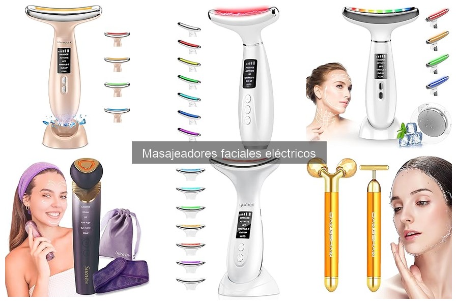 Comparativa de los Mejores Masajeadores Faciales Eléctricos