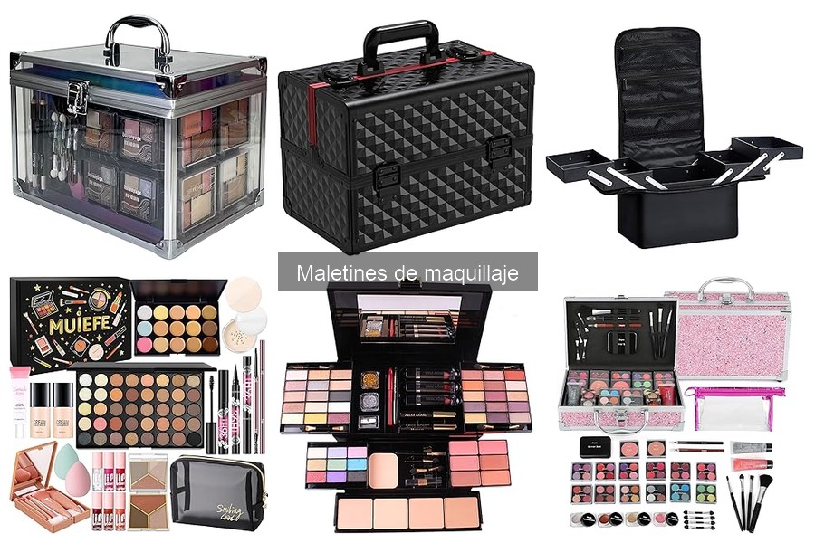 Comparativa de maletines de maquillaje con espejo