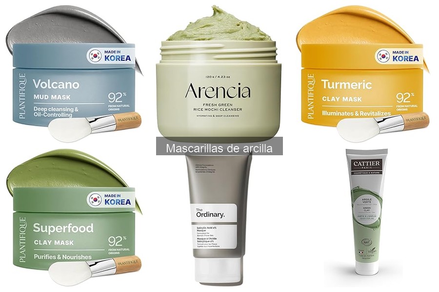 Comparativa de mascarillas de arcilla para cada tipo de piel
