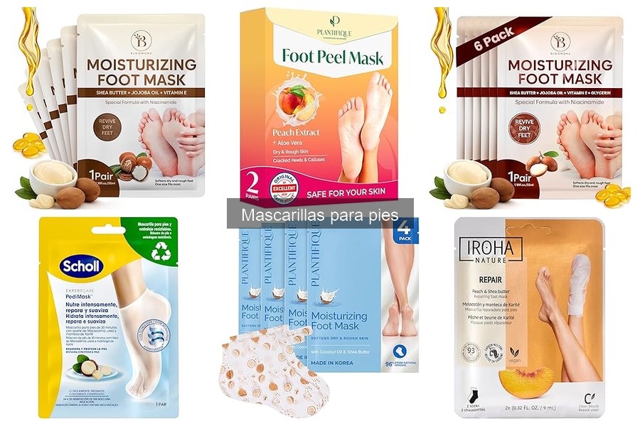 Comparativa de Mascarillas para Pies: Exfoliantes vs Hidratantes