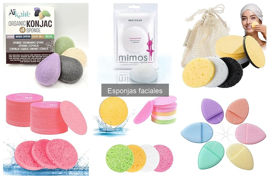 Comparativa de precios de esponjas faciales en Amazon