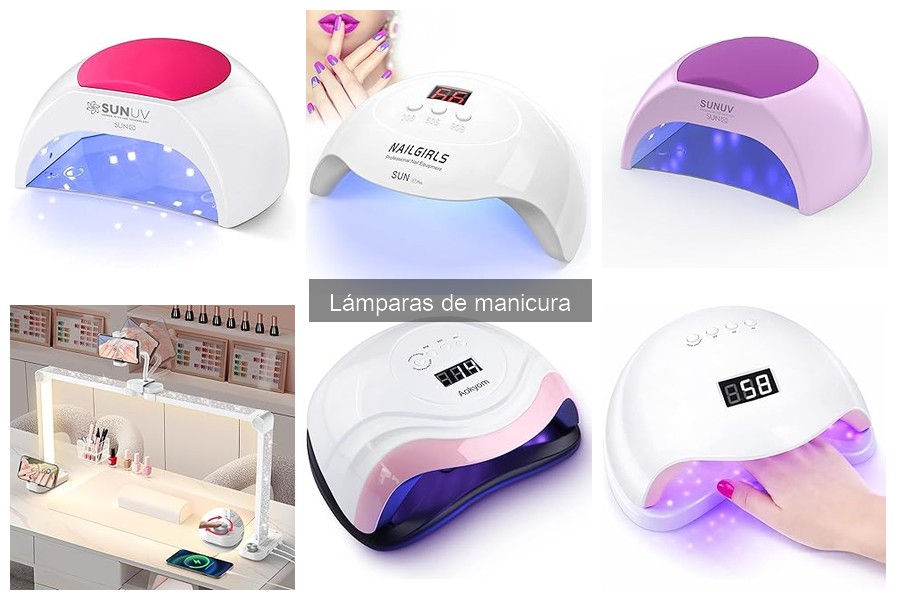 Comparativa de precios de lámparas de manicura en Amazon