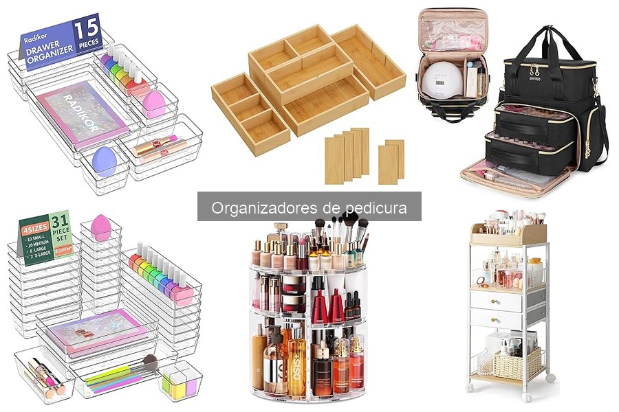 Comparativa de precios de organizadores de pedicura