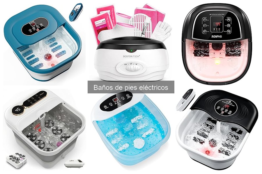 Comparativa de precios en baños de pies eléctricos