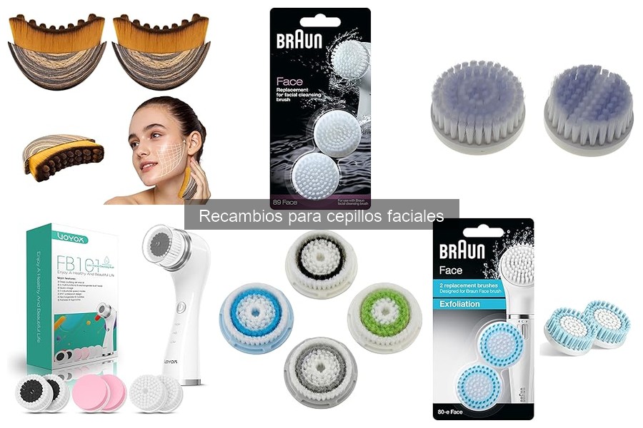 Comparativa de Recambios para Cepillos Faciales 2023
