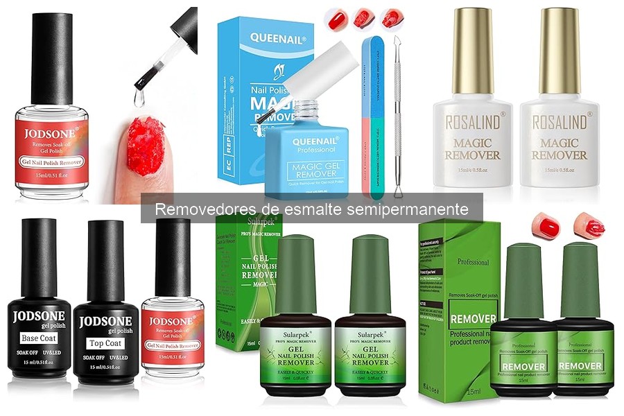 Comparativa de Removedores de Esmalte Semipermanente: Mejores Marcas