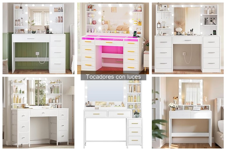 Comparativa de Tocadores con Luces: Mejores Marcas y Precios
