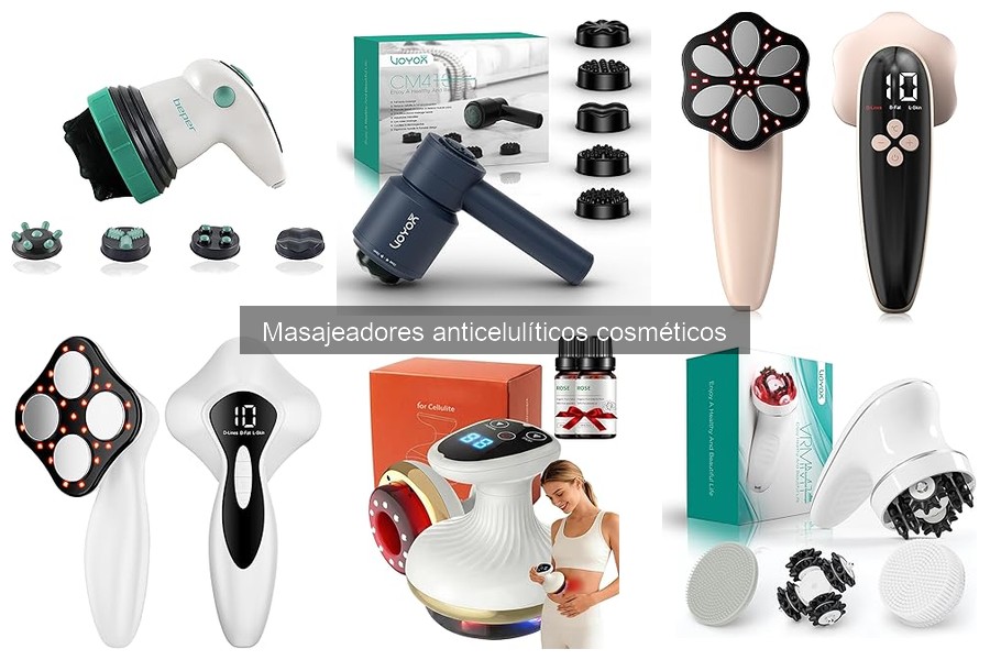 Comparativa entre masajeadores anticelulíticos eléctricos y manuales