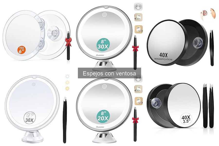 Comparativa: Espejos con Ventosa vs. Espejos de Pared