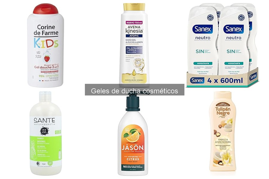 ** Comparativa: Geles de Ducha Cosméticos vs. Líquidos de Limpieza