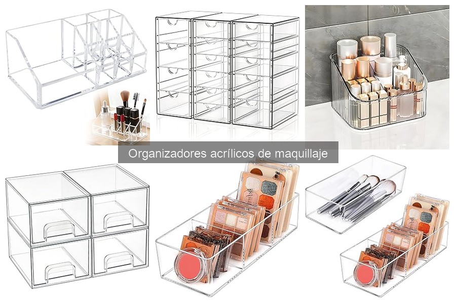 Comparativa: Organizadores Acrílicos vs. Madera y Plástico