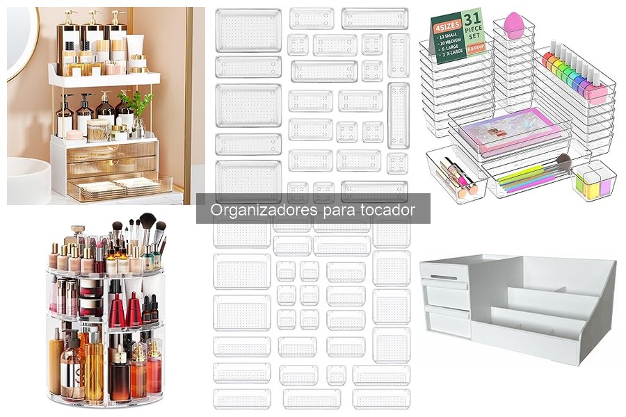 Comparativa: Organizadores de madera vs. plástico para tocador