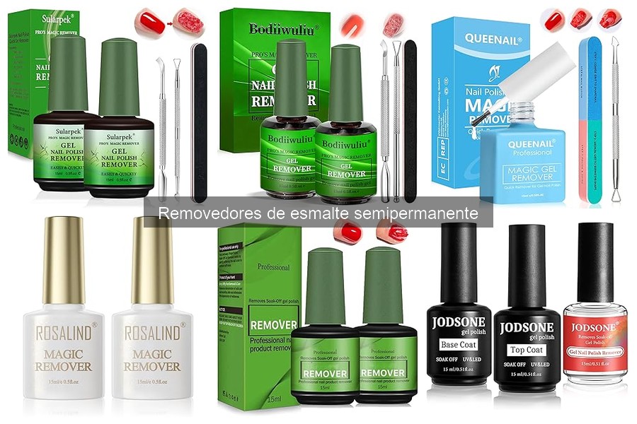 Comparativa: Removedores de esmalte semipermanente vs. normal
