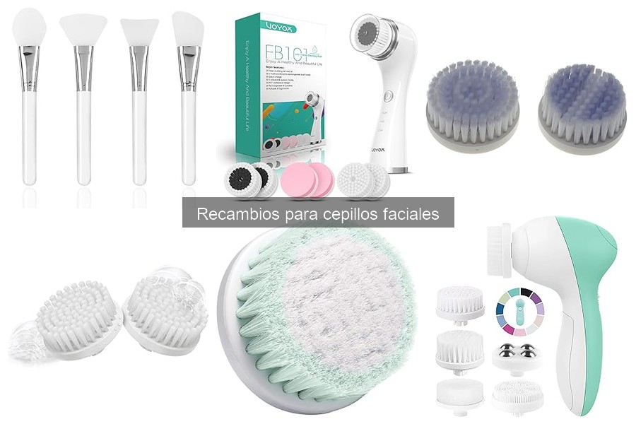 Consejos para mantener tu cepillo facial y sus recambios