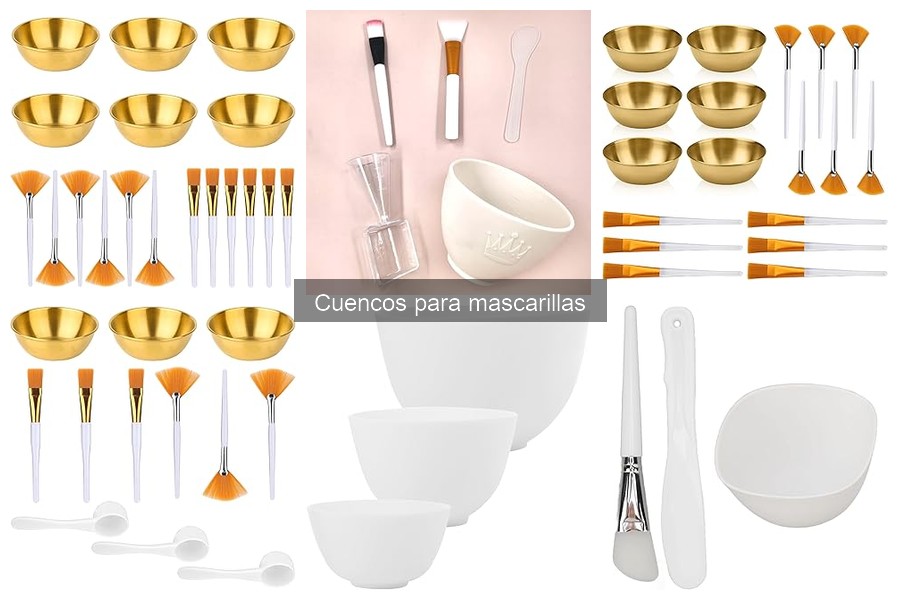 Cuencos para mascarillas: ¿Qué son y cómo se utilizan?