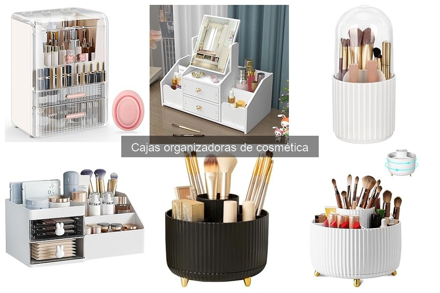 Dónde comprar cajas organizadoras de cosmética: Tiendas y precios