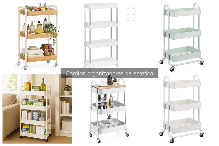 Dónde comprar carritos organizadores de estética online