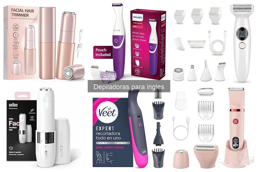 Dónde comprar depiladoras para ingles a buen precio