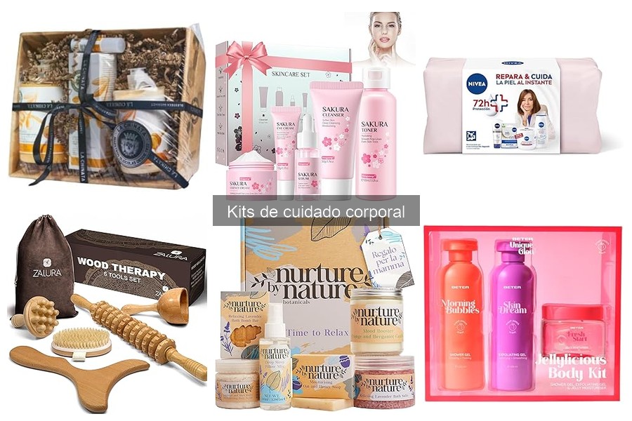 Dónde comprar kits de cuidado corporal a buen precio