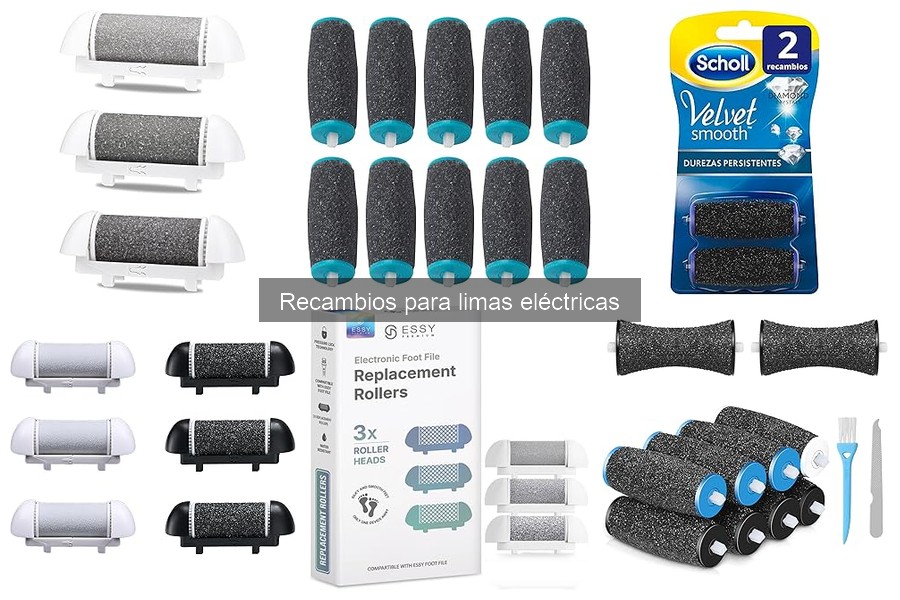 Dónde comprar recambios para limas eléctricas fácilmente