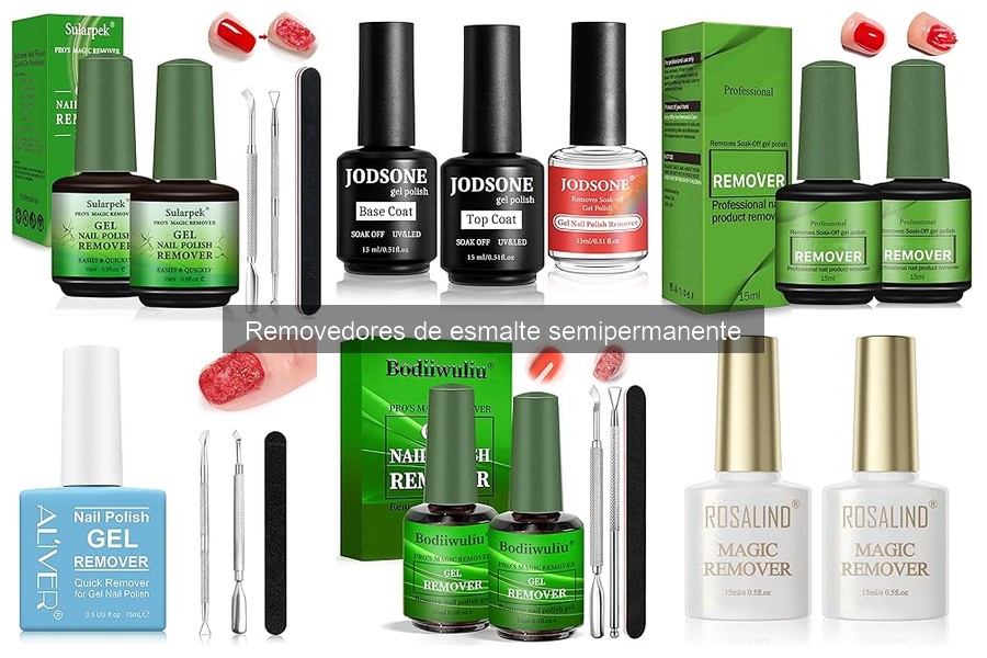 Dónde comprar removedores de esmalte semipermanente online