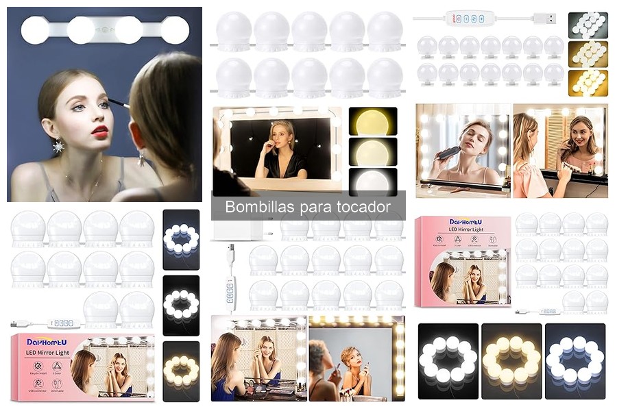 Efecto de la Temperatura de Color de Bombillas en el Maquillaje