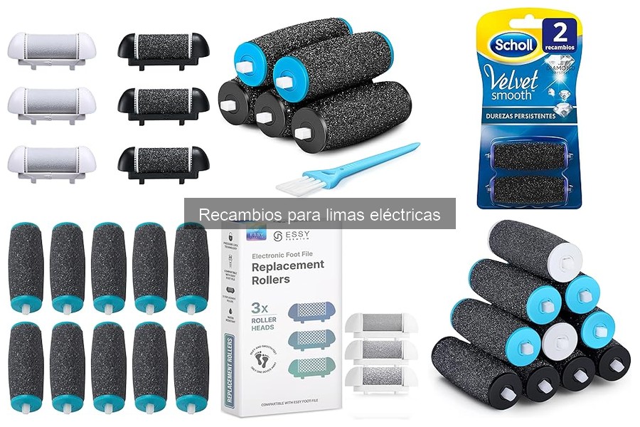 Errores comunes al elegir recambios para limas eléctricas