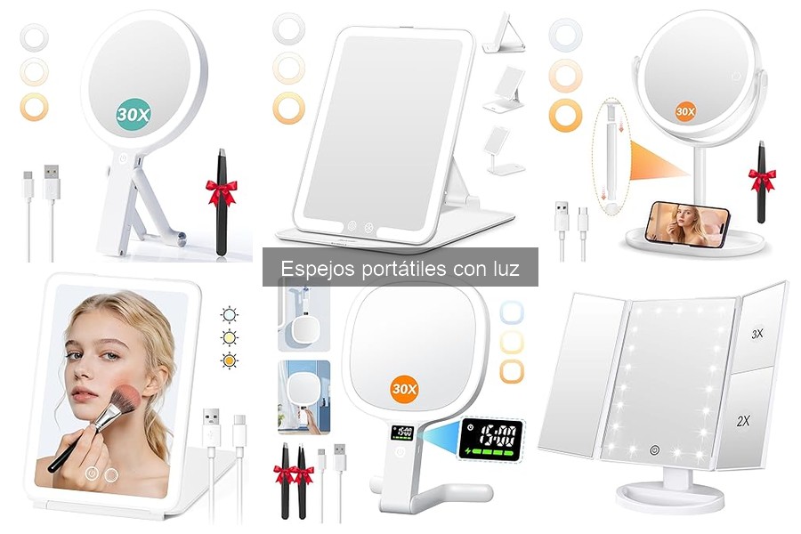 Errores comunes al elegir un espejo portátil con luz