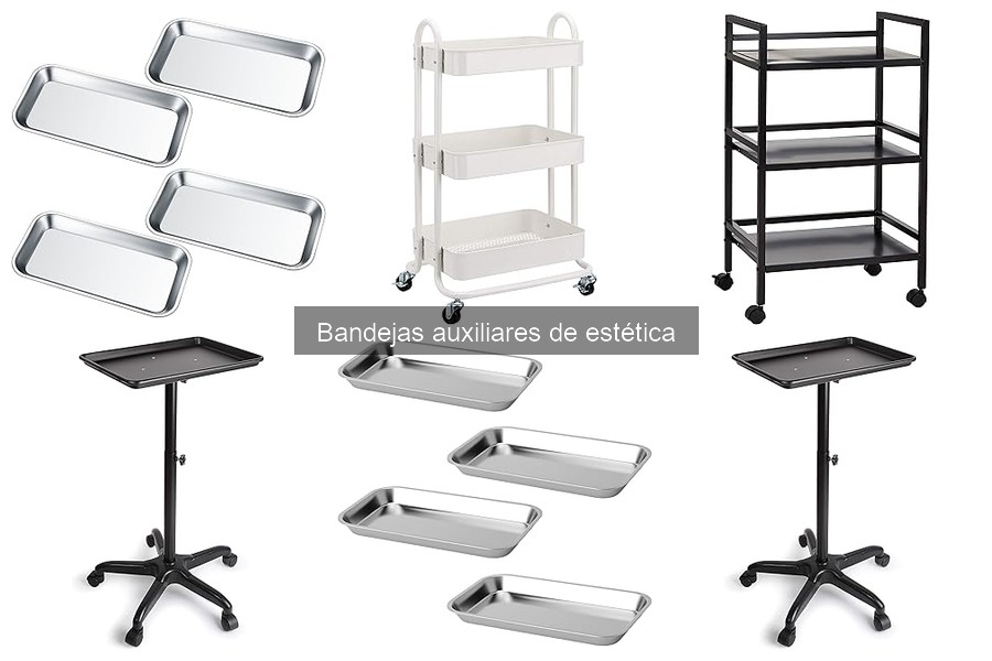 Errores comunes al usar bandejas auxiliares de estética