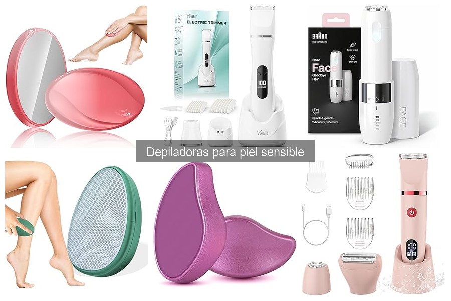 Errores comunes al usar depiladoras en piel sensible