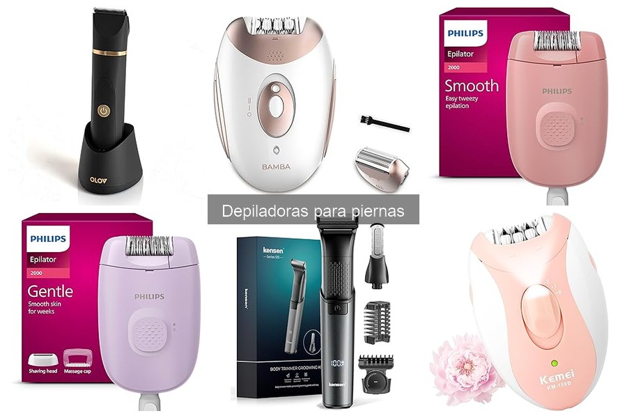 ** Errores comunes al usar depiladoras para piernas en casa