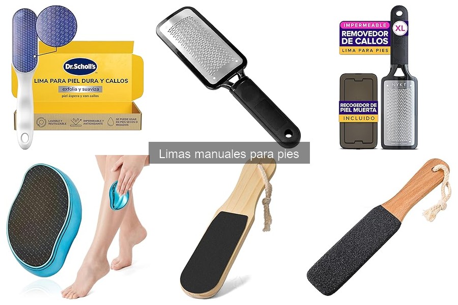 Errores comunes al usar limas manuales para pies