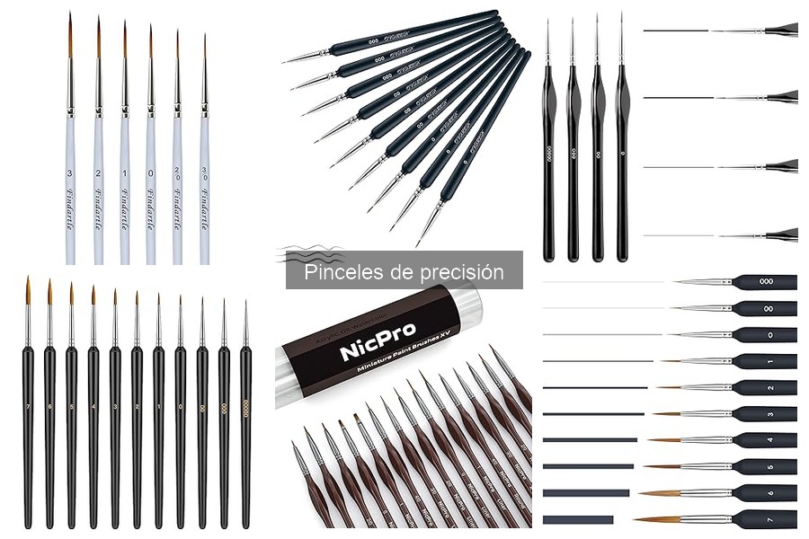 Errores comunes al usar pinceles de precisión en pintura