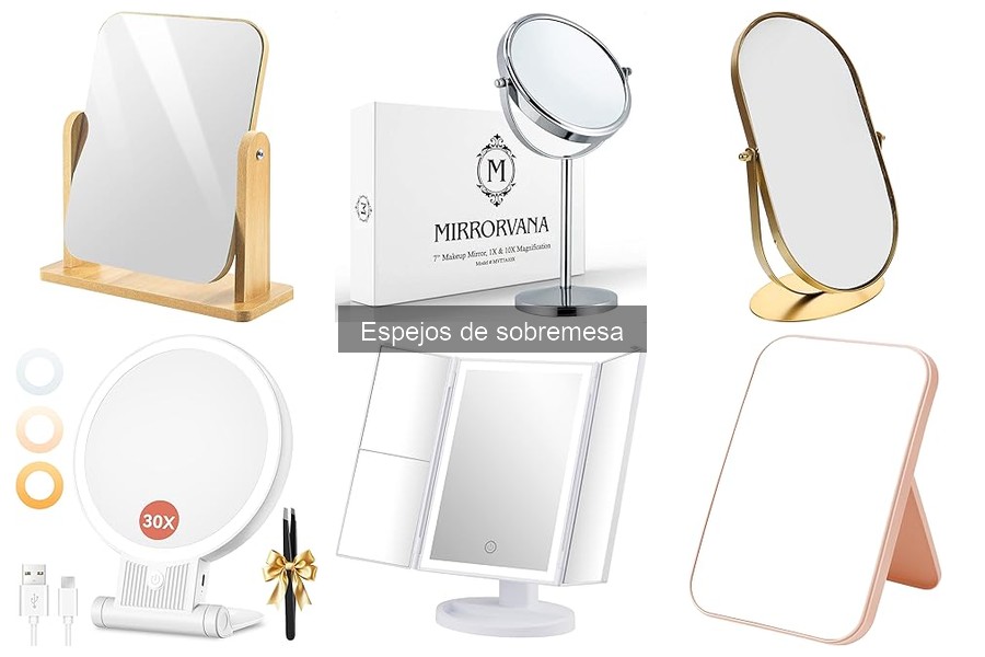 Espejos de sobremesa con USB: ¿realmente útiles?