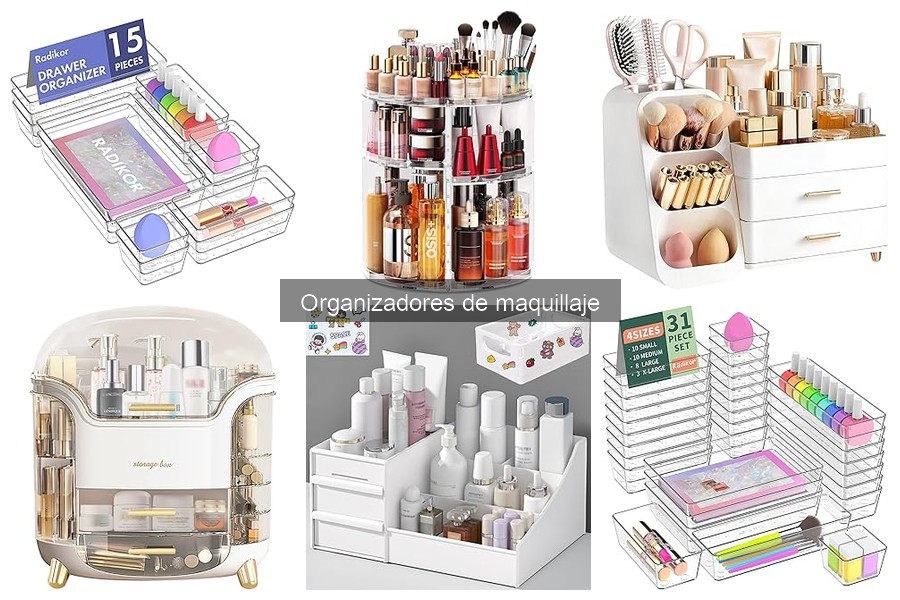 Estilos de Organizadores de Maquillaje: Tendencias Actualizadas