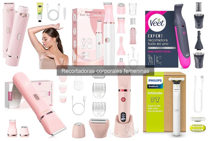 Funciones Extra de Recortadoras Corporales Femeninas