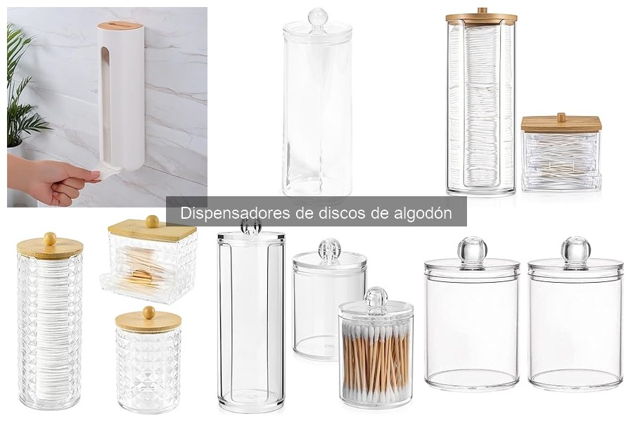 Guía completa para elegir dispensadores de discos de algodón
