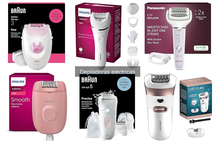 Guía de compra de depiladoras eléctricas: consejos y precios