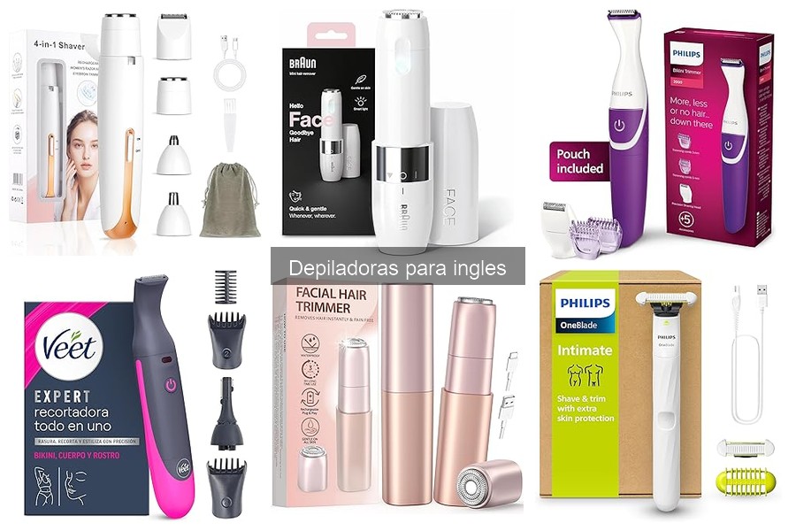 Guía de compra de depiladoras para ingles: elección ideal