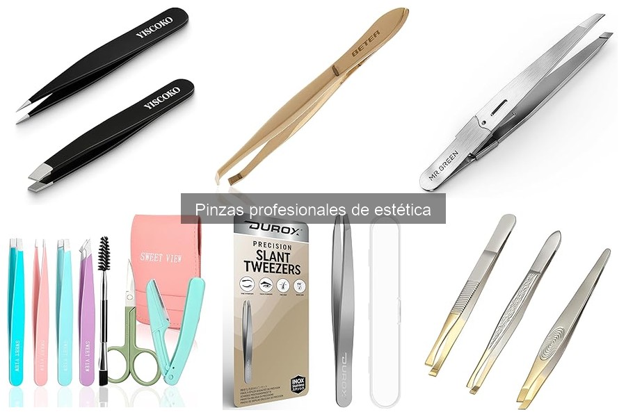Guía de compra de pinzas profesionales de estética