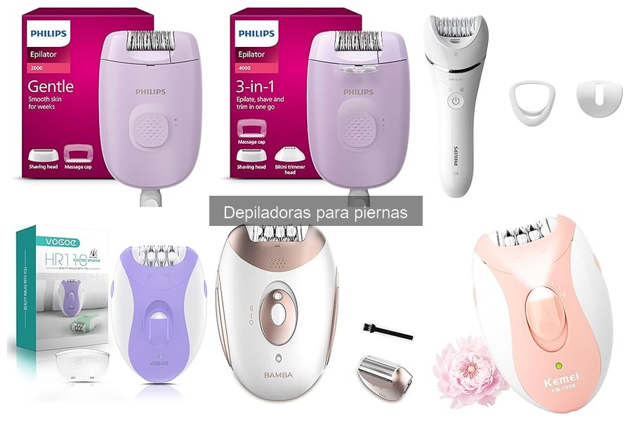 Guía de Compra: Depiladoras para Piernas Efectivas