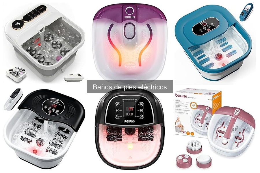Guía para elegir el mejor baño de pies eléctrico