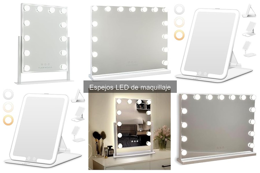 Guía para elegir el mejor espejo LED de maquillaje