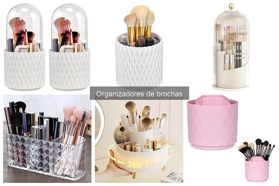 Guía para elegir el mejor organizador de brochas de maquillaje