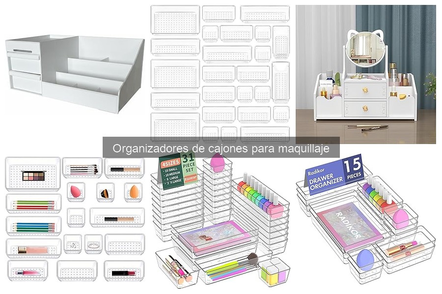 Ideas Creativas para Organizar Maquillaje en Espacios Inusuales
