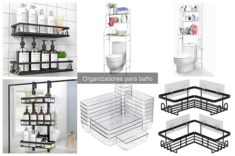 Ideas efectivas para organizar el baño con organizadores