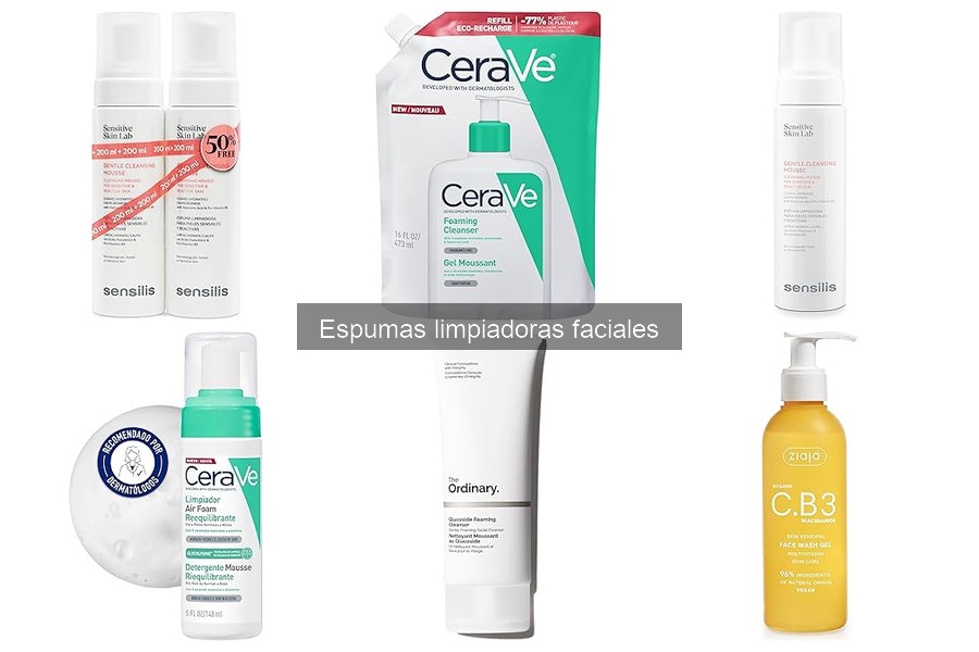 Ingredientes a Evitar en Espumas Limpiadoras Faciales