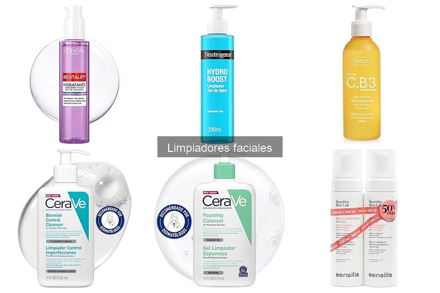 Ingredientes Clave en Limpiadores Faciales: Beneficios y Más