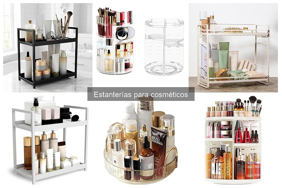 Instala estanterías para cosméticos: instrucciones y consejos