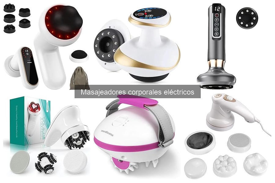 Instrucciones de uso para masajeadores corporales eléctricos